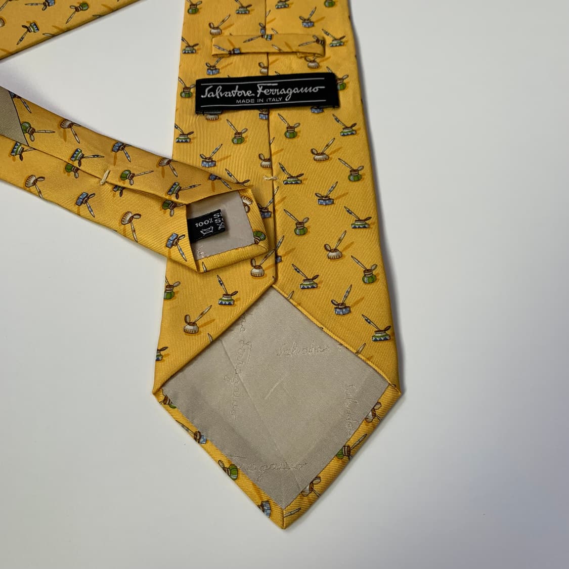살바토레 페레가모 최상급 명품넥타이 A+등급 9.3cm 100실크 상품이미지6