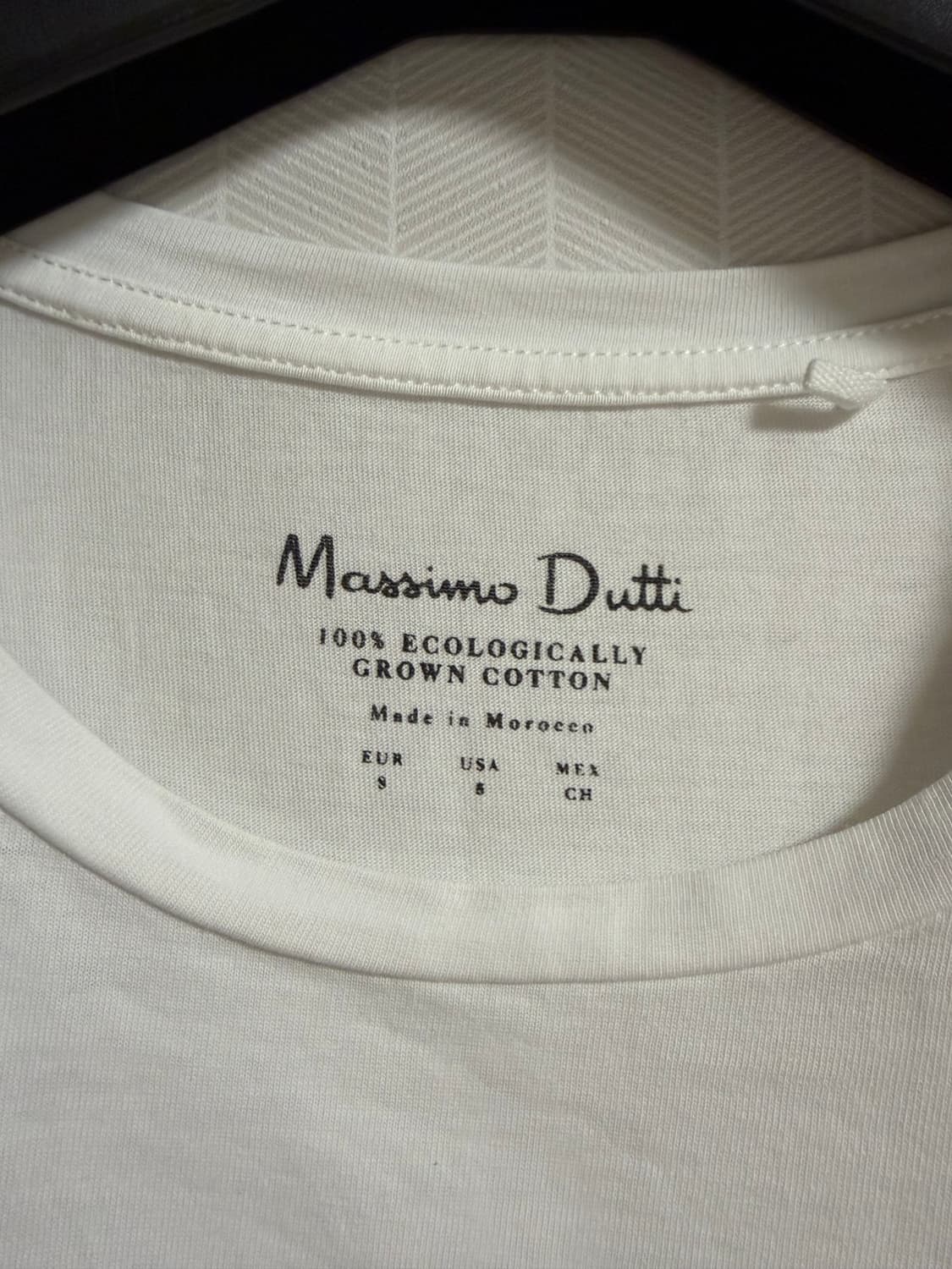 Massimo Dutti 화이트 반팔 정품 S 상품이미지3