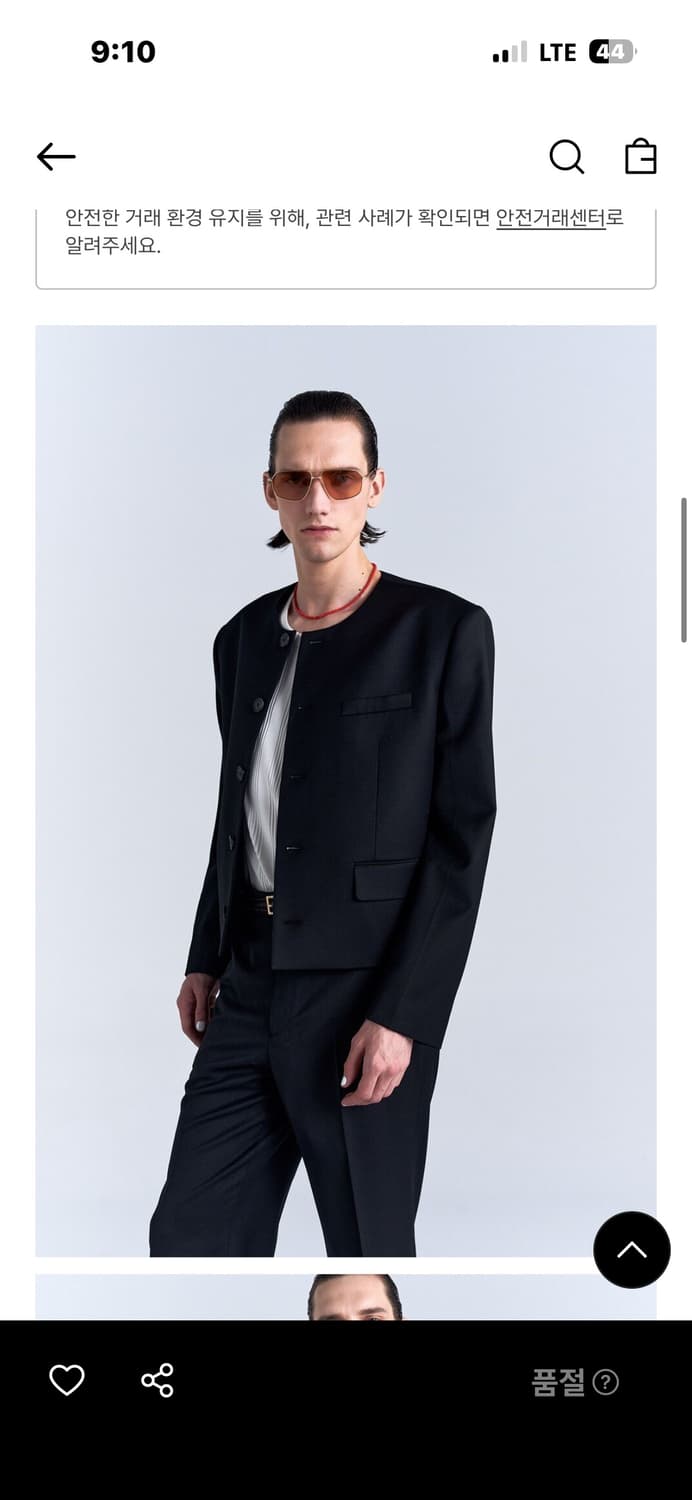 노이스 퓨어 카라 자켓 구매 원합니다. 상품이미지1