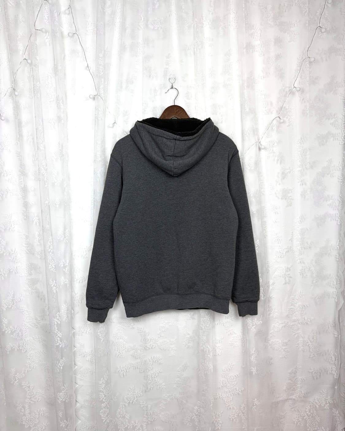 ADIDAS Originals Gray Hooded Zip-Up 상품이미지4