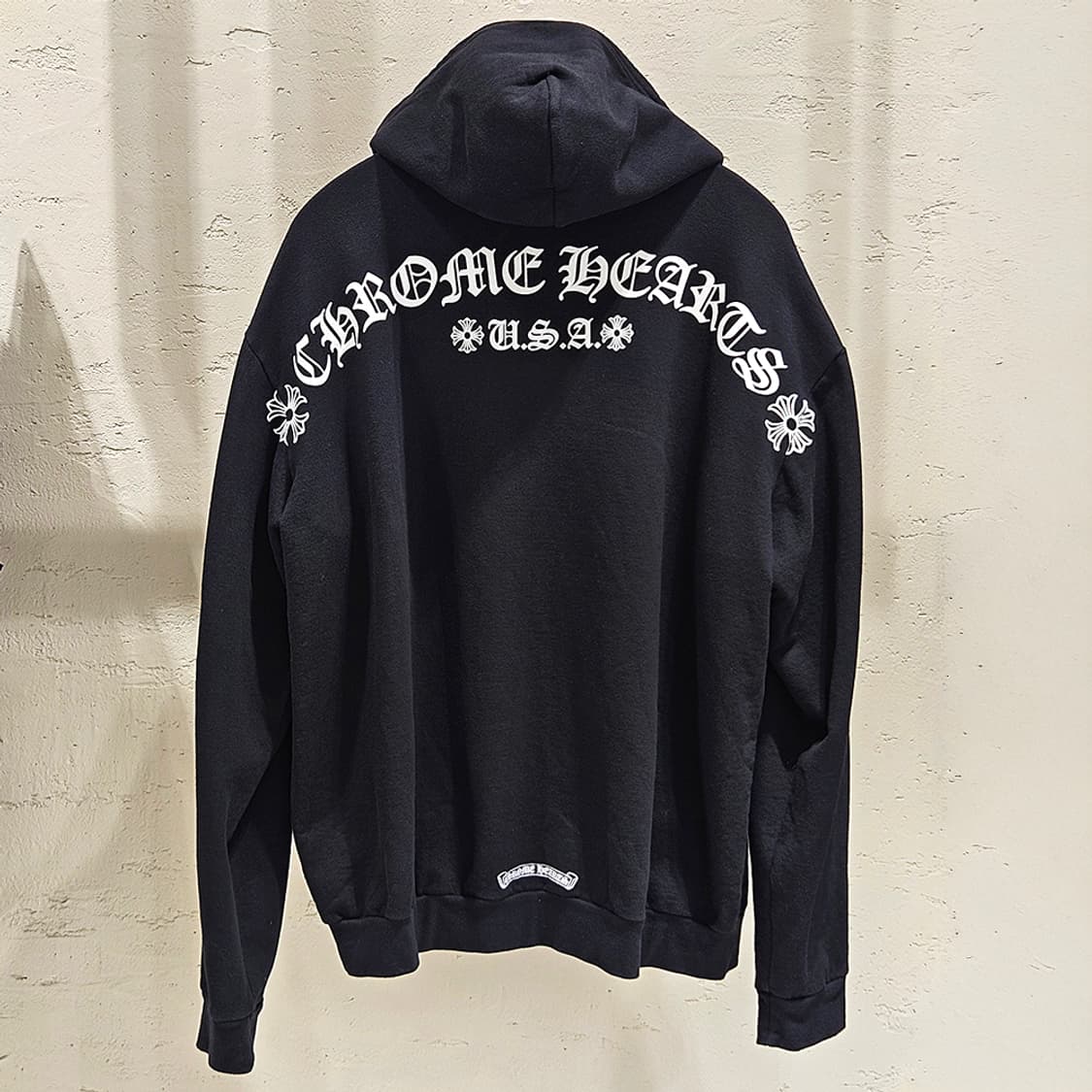 [XXL] 크롬하츠 T BAR 후드집업 블랙 B1213C125 상품이미지4