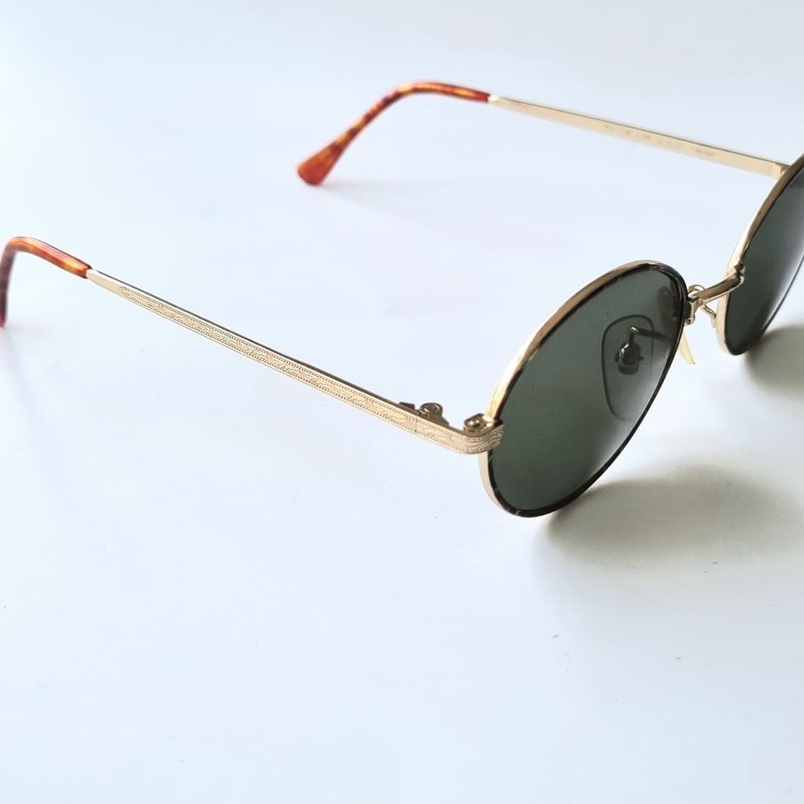 데드스탁 90s 레트로 감성 오벌 라운드 선글라스 상품이미지9