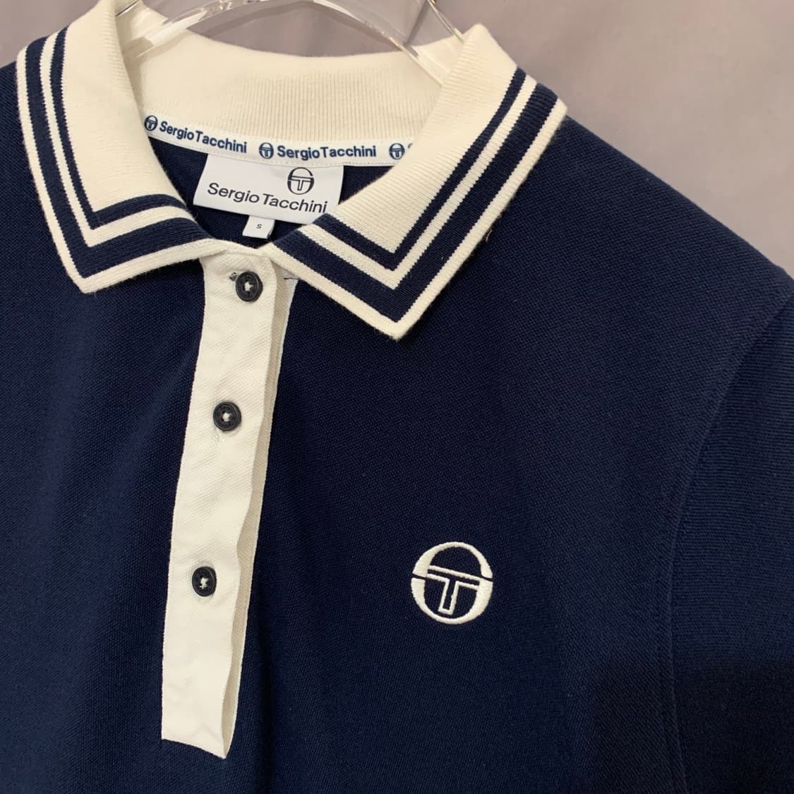 S 세르지오타키니 데일리 릴렉스핏 폴로 드레스 반팔 원피스 상품이미지4