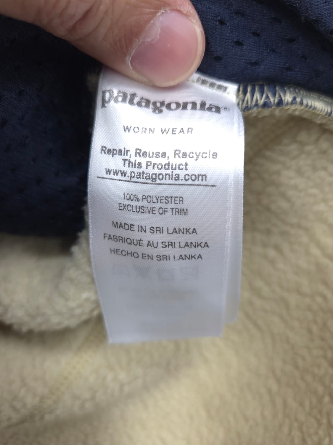 S 파타고니아 레트로 파일 플리스 자켓 베이지 상품이미지9