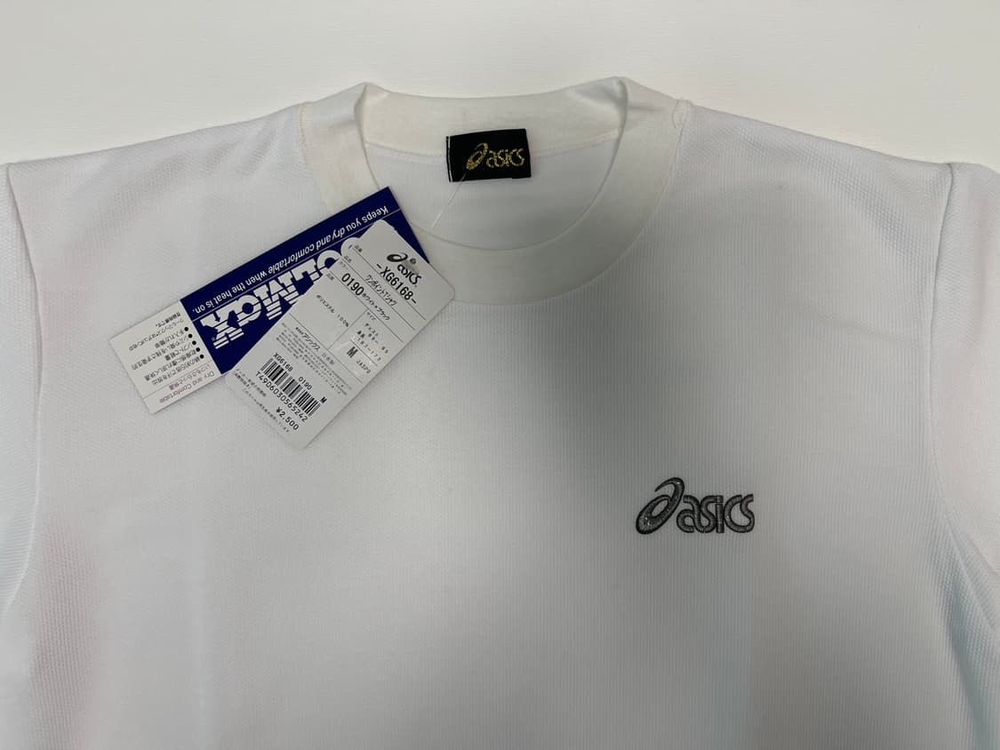 아식스 00s 올드 2번 원포인트 로고 빈티지 반팔 티셔츠 Asics O 상품이미지2