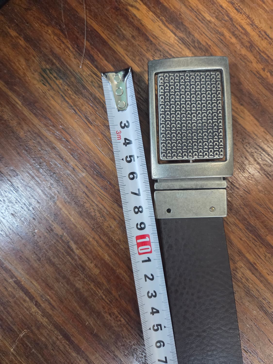 캘빈클라인 모노그램 가죽 벨트 97cm 상품이미지7