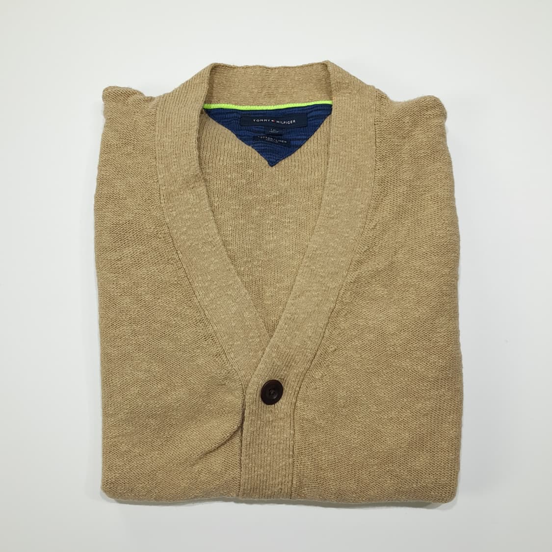 CL117 L 타미힐피거 코튼·린넨 블렌드 니트 가디건 상품이미지8