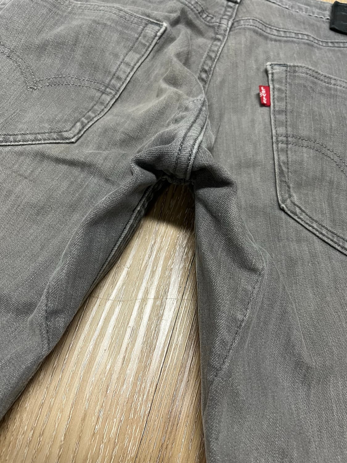 리바이스 511 3M 스티치 그레이 데님 32 상품이미지4