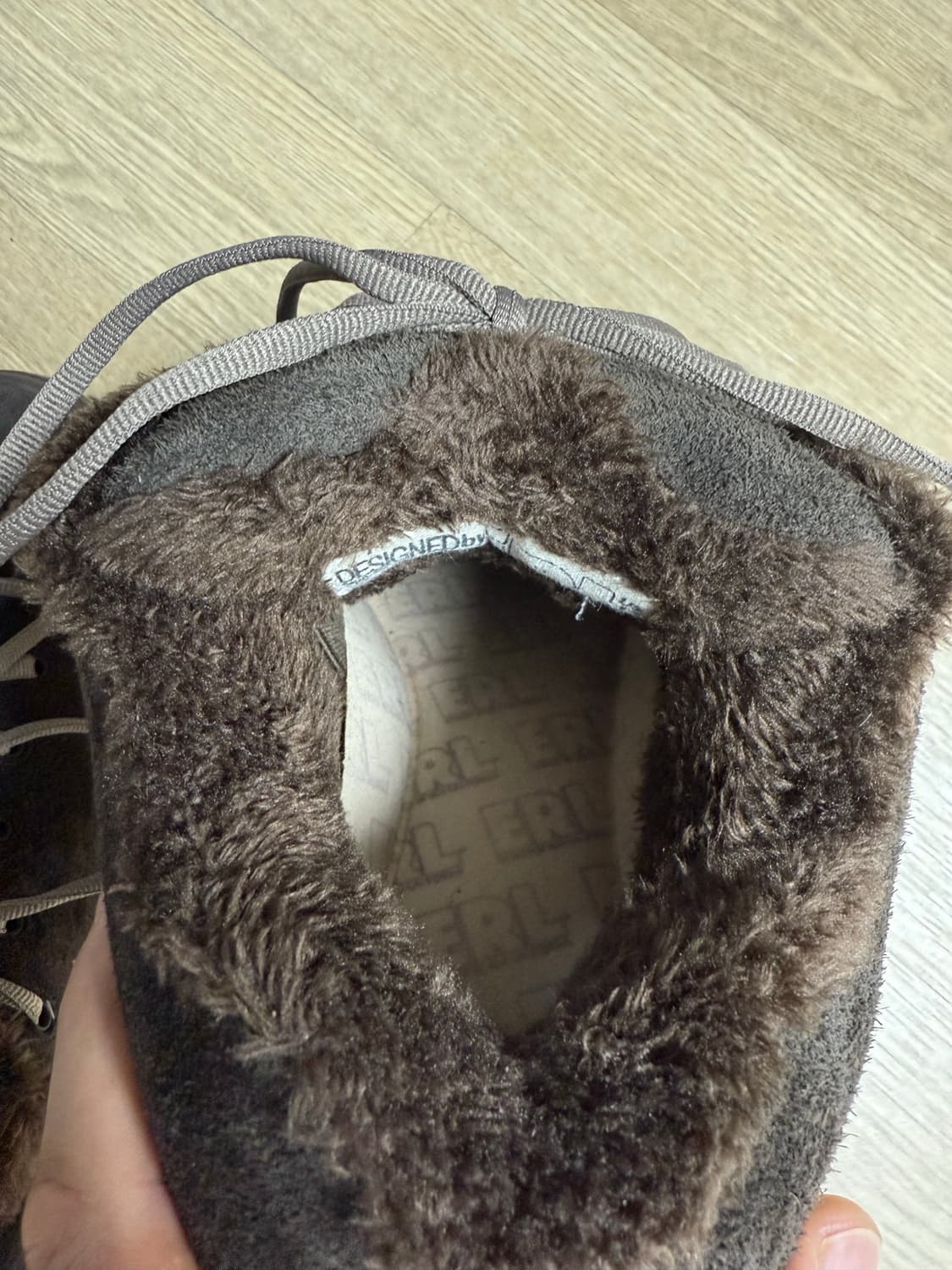 ERL 뱀프 스니커즈 브라운 us11(새상품) 상품이미지4