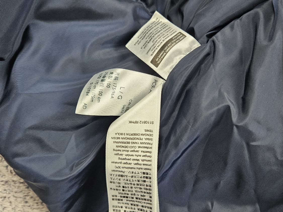 리바이스 슈퍼 푸퍼 데님 패딩 자켓 ( L ) / 10394 상품이미지9