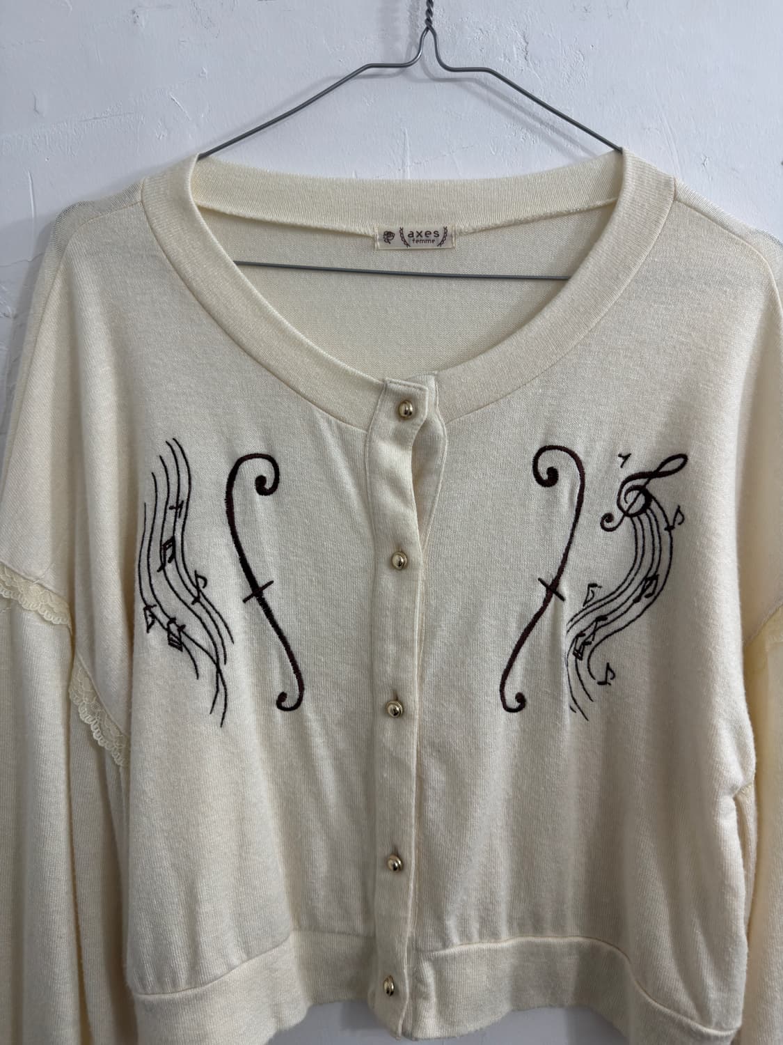 axes femme music cardigan 상품이미지3