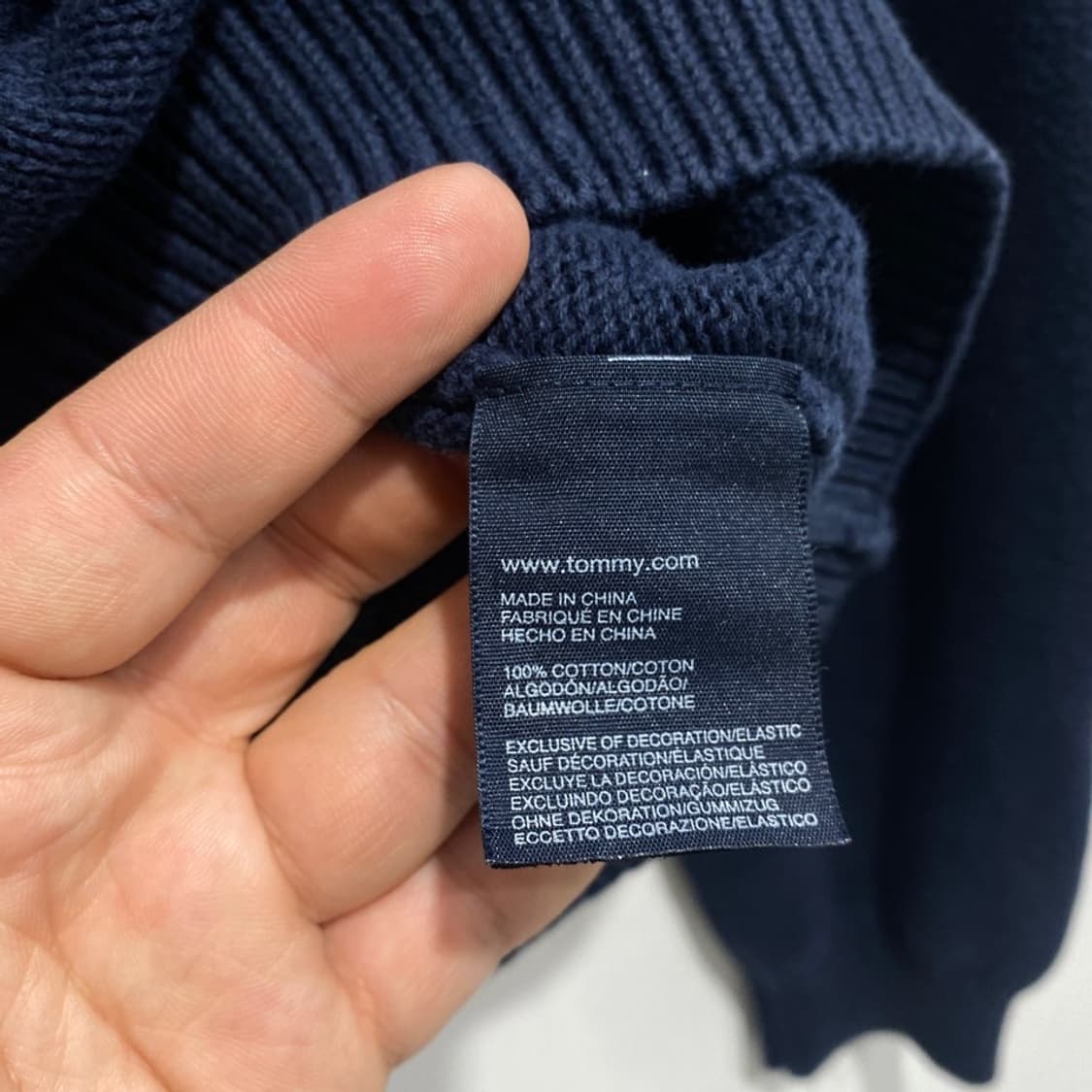 타미힐피거 니트 상품이미지6