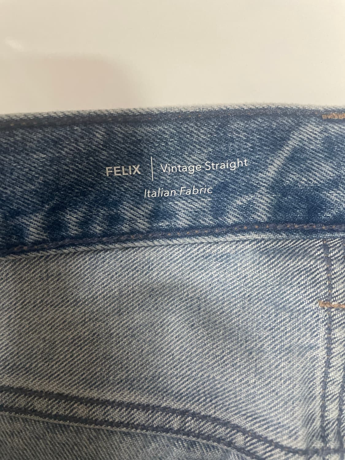 AG Adriano Goldschmied Felix 빈티지 스트레이트 청 상품이미지4
