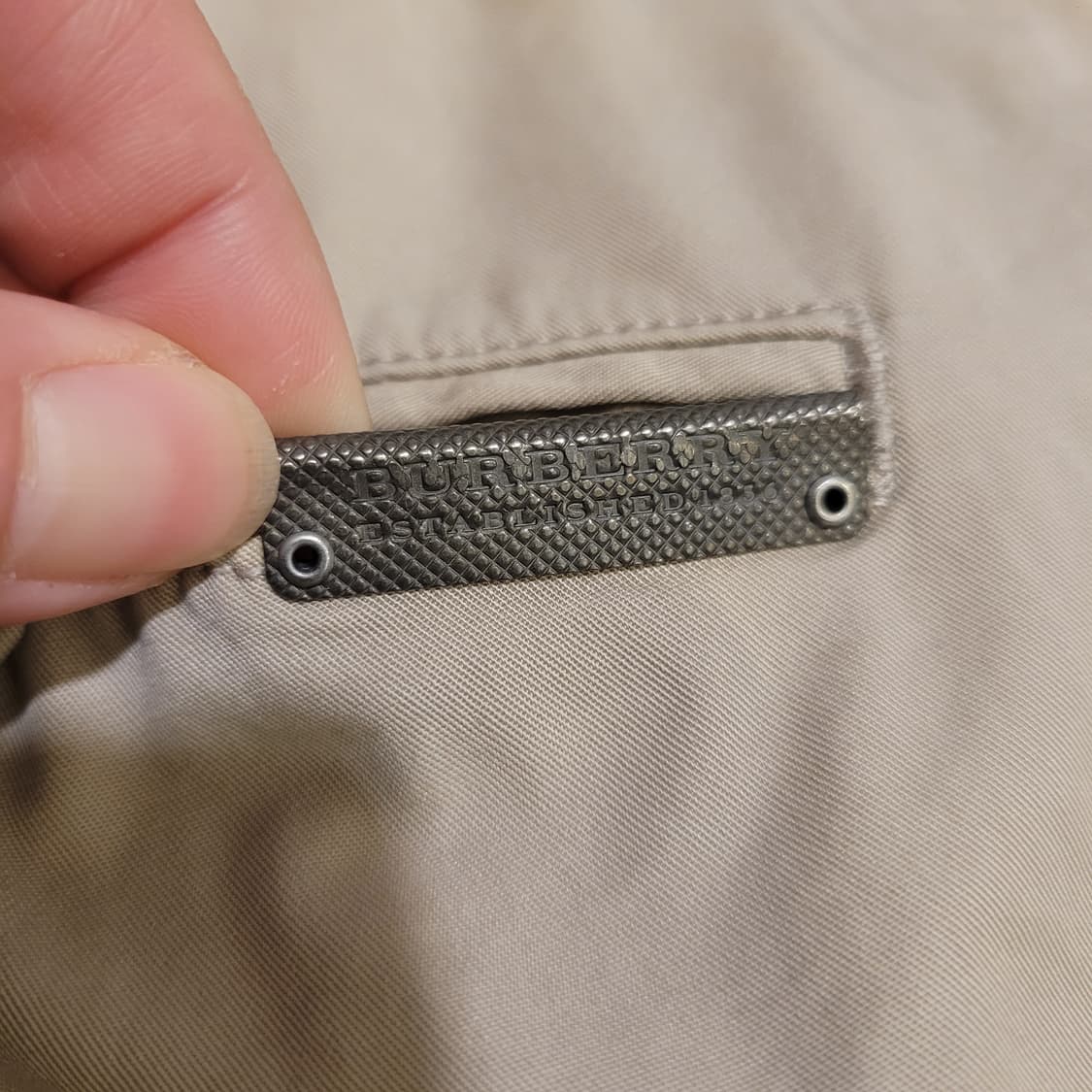 버버리 런던 코튼 팬츠 34 상품이미지5