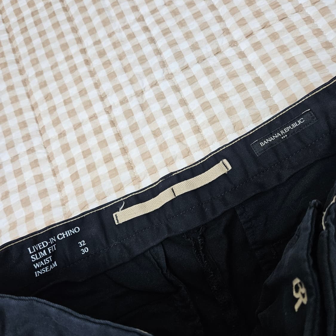 바나나리퍼블릭 슬림핏 스판 면바지 남자32 상품이미지2