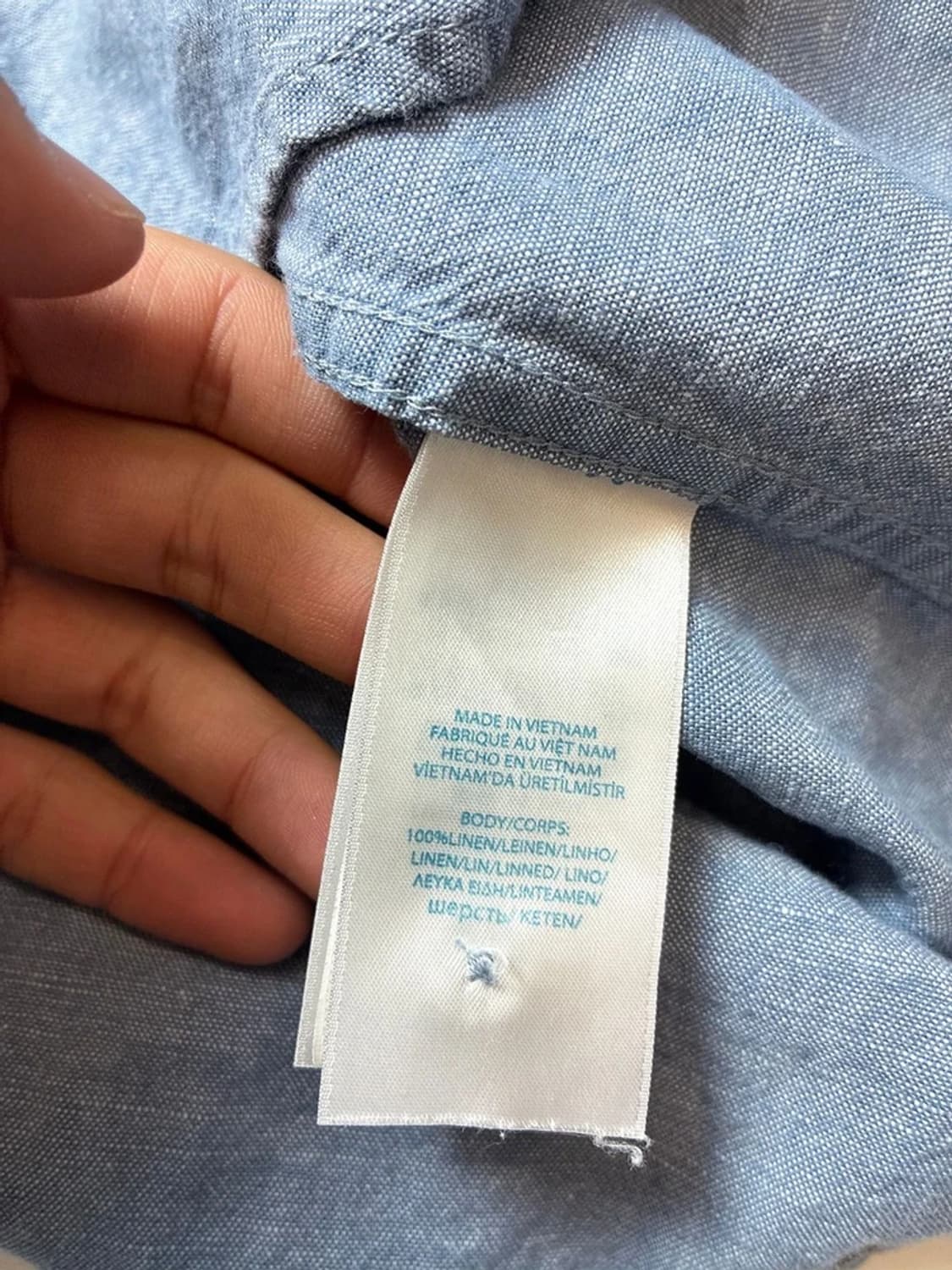 폴로 랄프로렌 클래식 샴브레이 셔츠 PN8336 상품이미지7