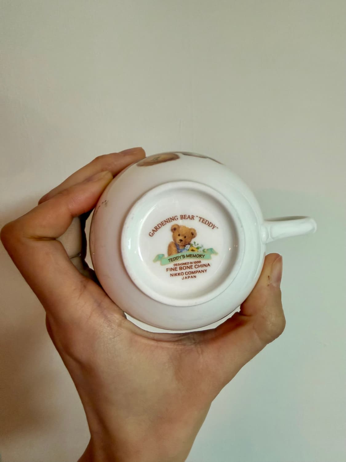 니코 곰돌이 테디베어 일본 찻잔 단품 상품이미지6