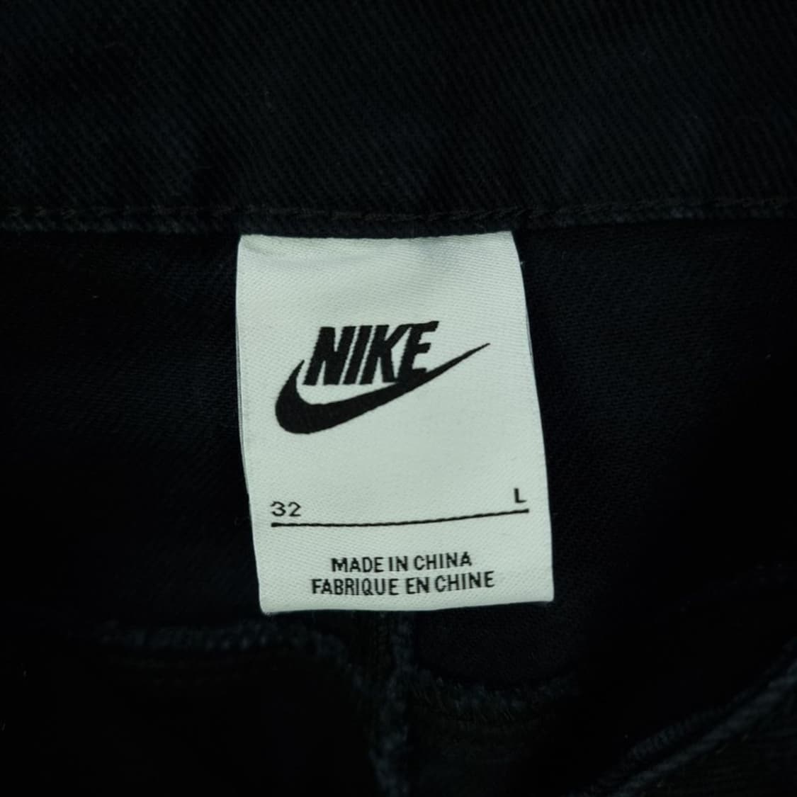 [나이키] 로고 자수 루즈핏 카펜터 팬츠 블랙 M19386 상품이미지7