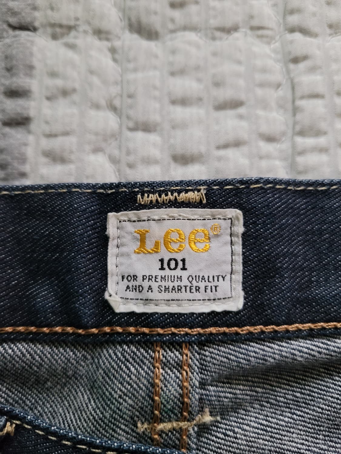 재팬 리 101 Lee 101 레귤러네로우 진청슬림진 29사이즈 상품이미지5