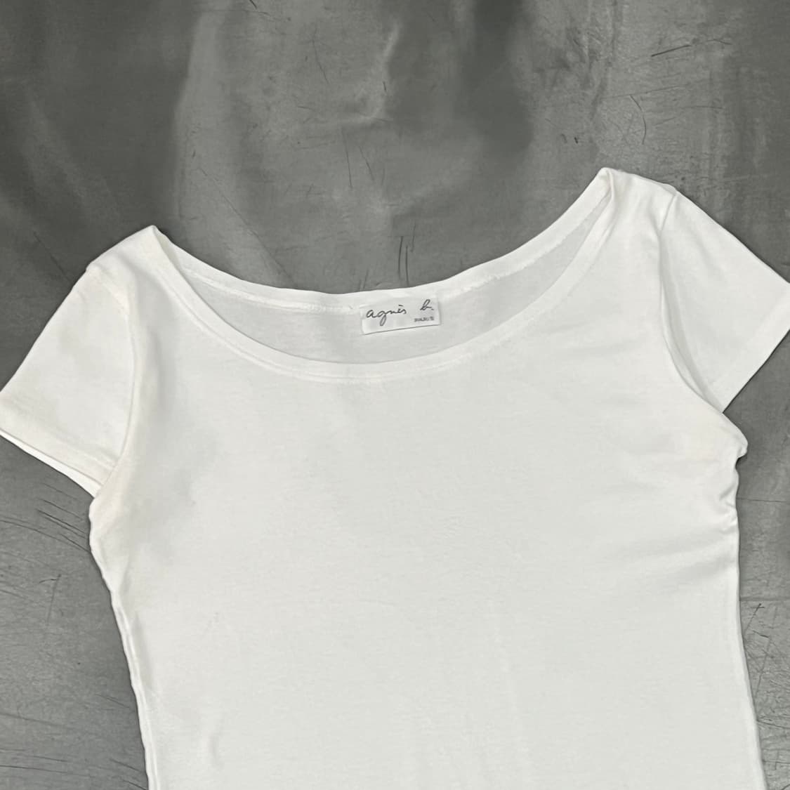  아네스베 U넥 반팔티 y16085 상품이미지3