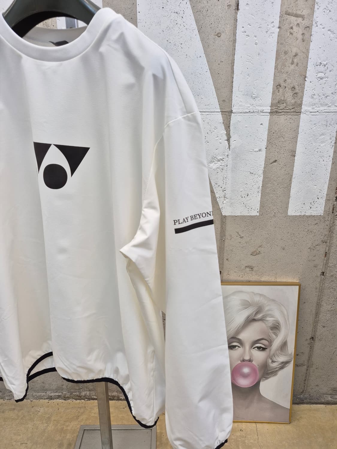 요넥스 이노락  바람막이 화이트 상품이미지2