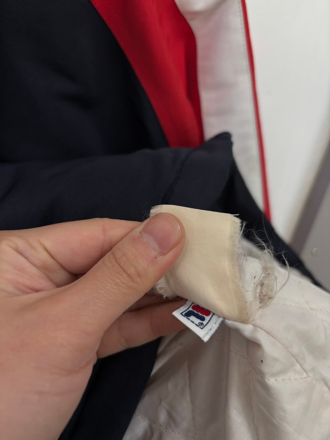 휠라 올드스쿨 내피점퍼 상품이미지6