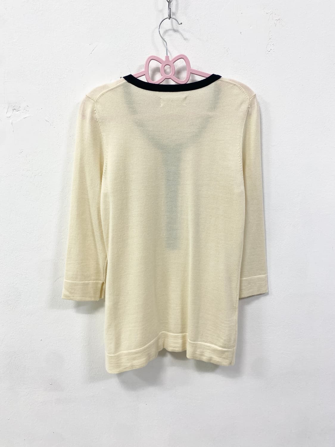 [ESTNATION] 로걀 아이보리 버클 니트 상품이미지6