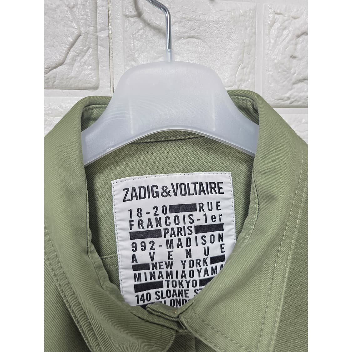 택포// 쟈딕앤볼테르 야상 자켓 S 상품이미지2