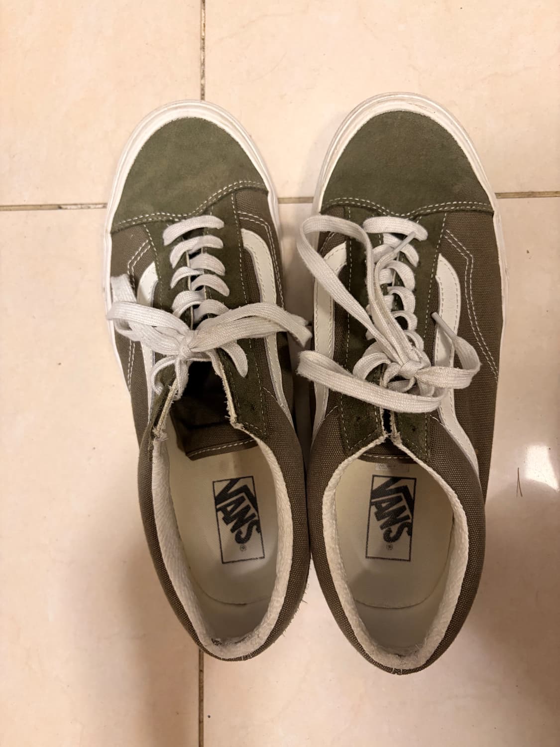 반스 스타일36 올드스쿨 카키그린 290 상품이미지2