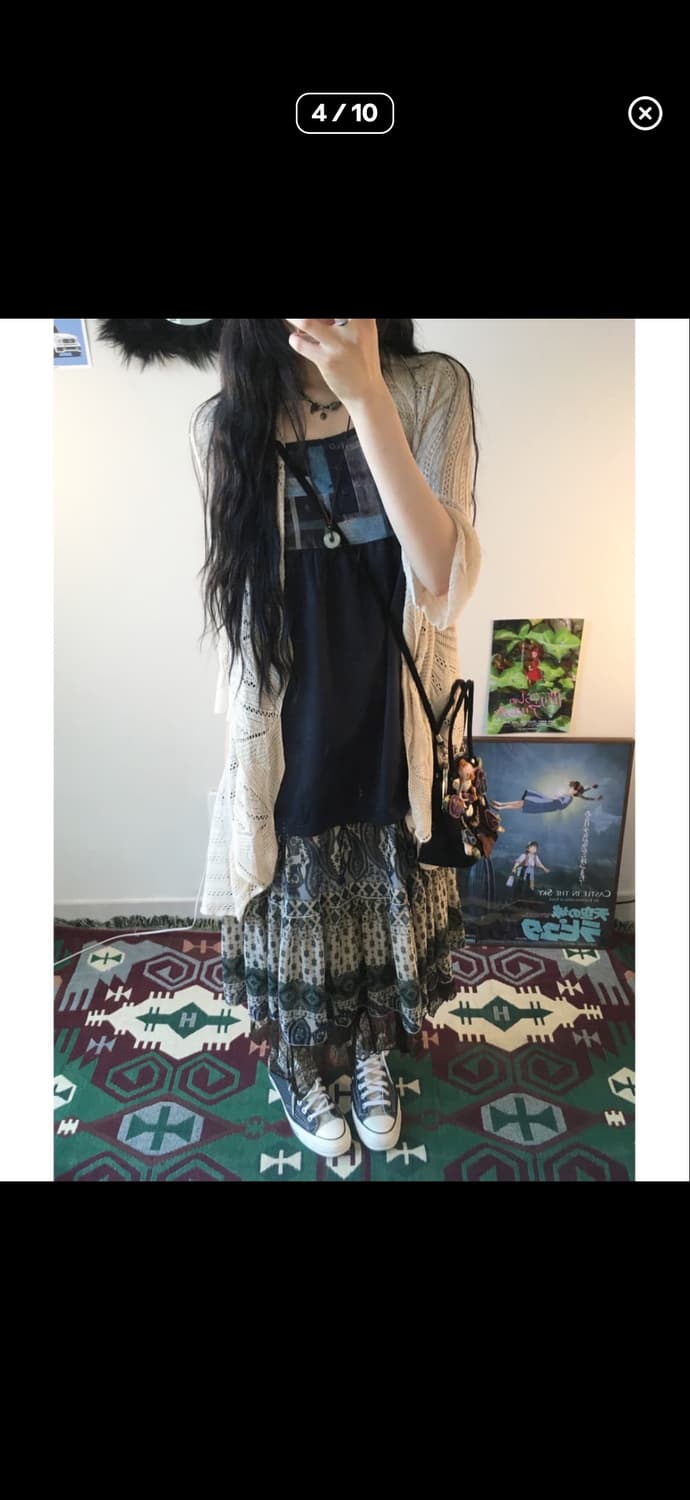 indigo breeze layered set (4ps) 상품이미지4