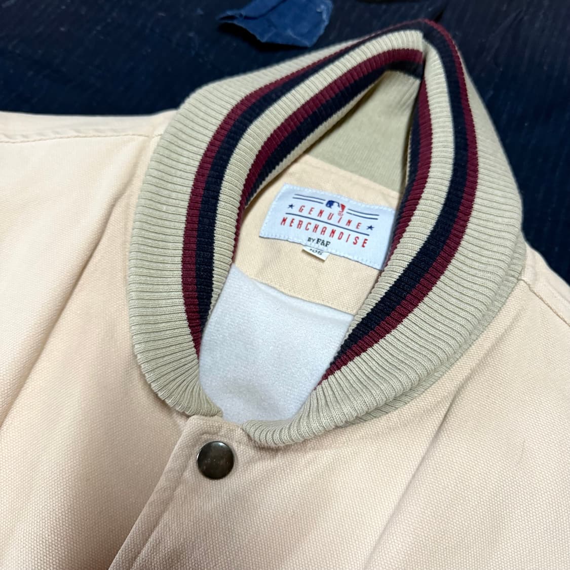 MLB 1917 시카고화이트삭스 심볼 패치 바시티자켓 105 상품이미지2