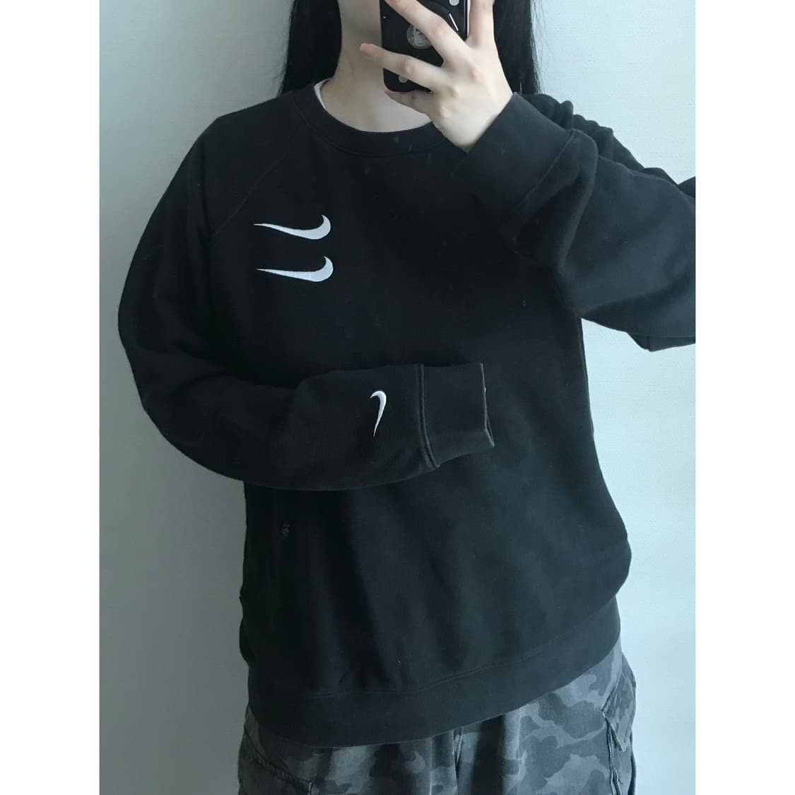 나이키 더블스우시 맨투맨 L 상품이미지1