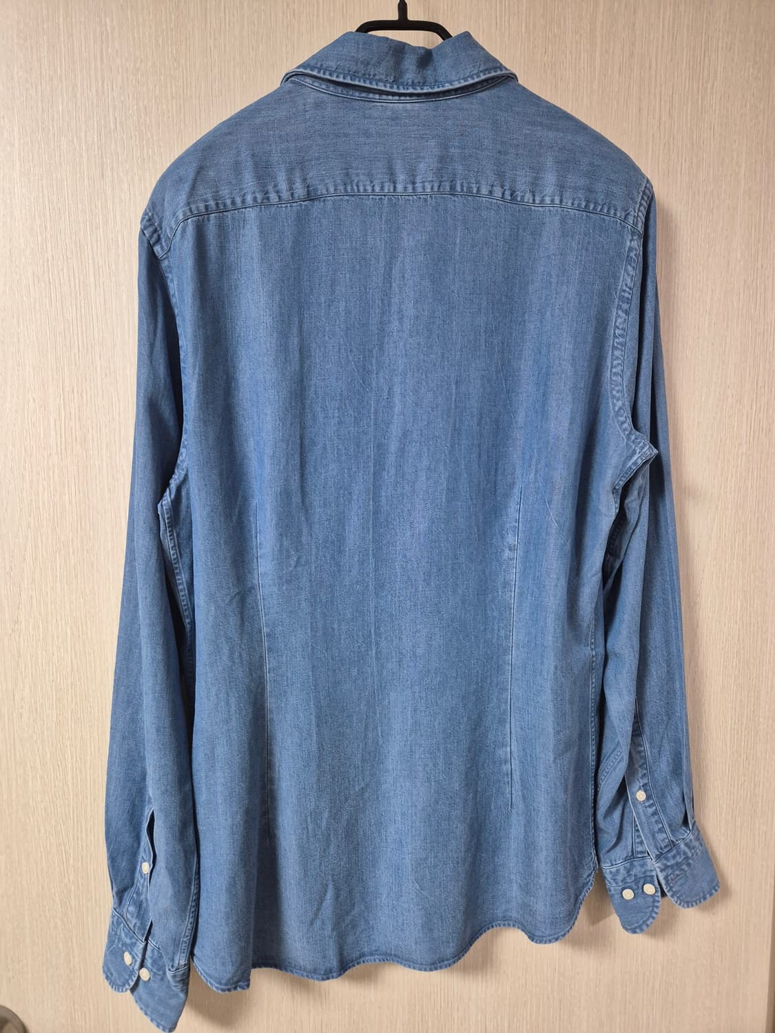 (23년) 수트서플라이 SUITSUPPLY 리오셀 데님 셔츠  남성 39 상품이미지2