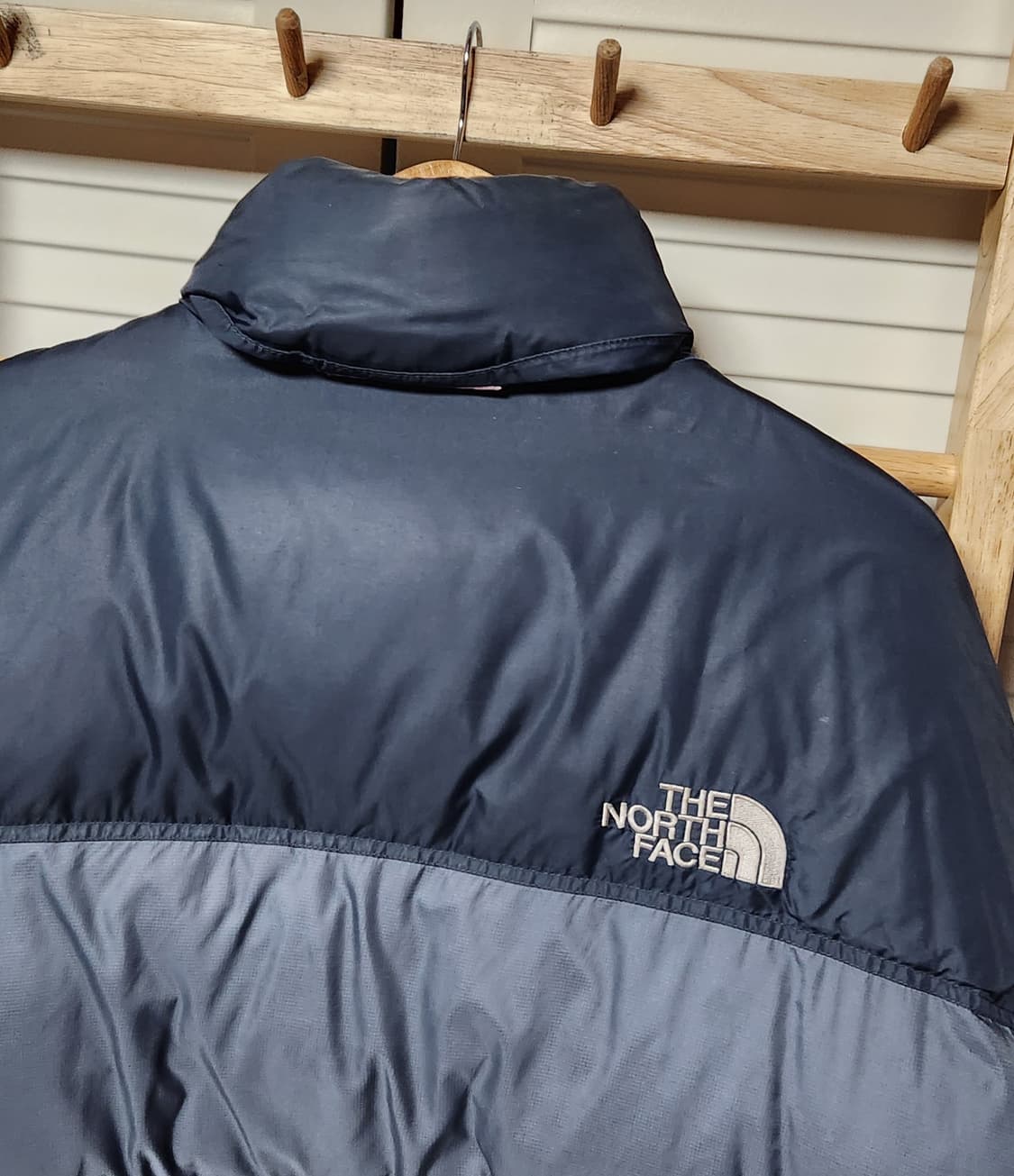 노스페이스 700 눕시 배색 패딩 자켓 상품이미지5