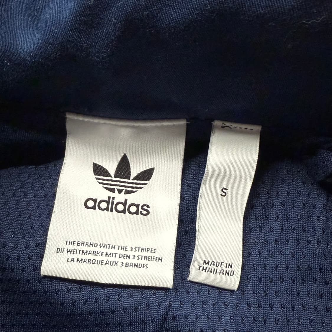 아디다스 네이비 레드 아스날 축구 웜업 바람막이  상품이미지5