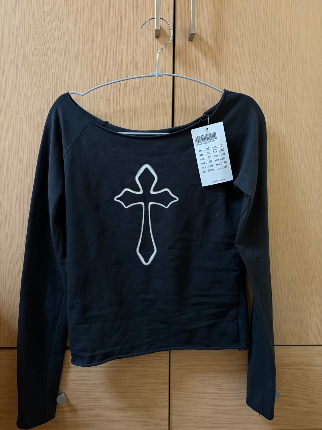 텍달린 새상품 브랜디멜빌 크로스 탑 상품이미지4