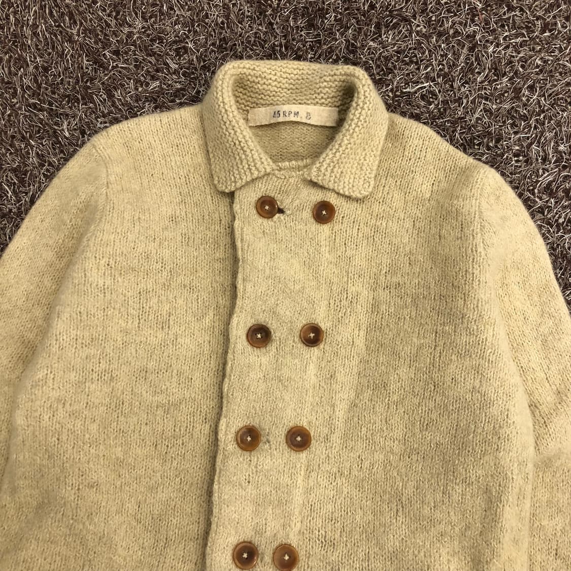 45RPM 울 니트 가디건 상품이미지2