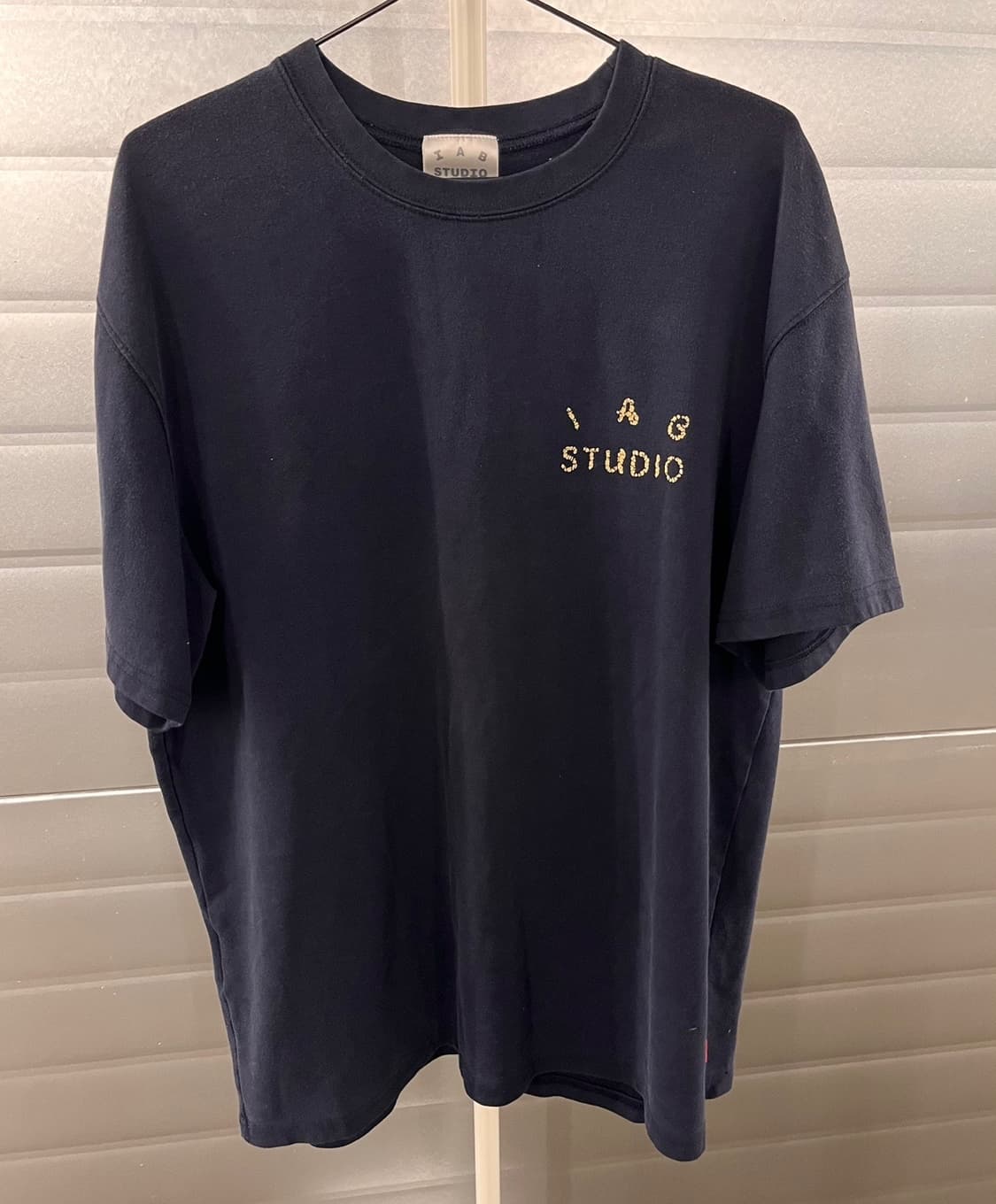 IAB STUDIO 오뚜기 마요 반팔 티셔츠 XL 네이비 상품이미지4