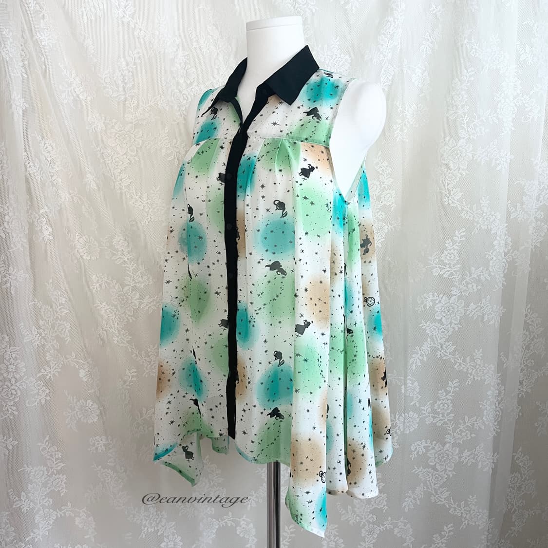 antique pattern color dot sleeveless 상품이미지7