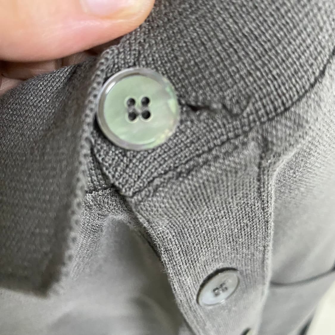 정품 XL) 에르메스 자개 H로고 카라티 100~105 상품이미지4