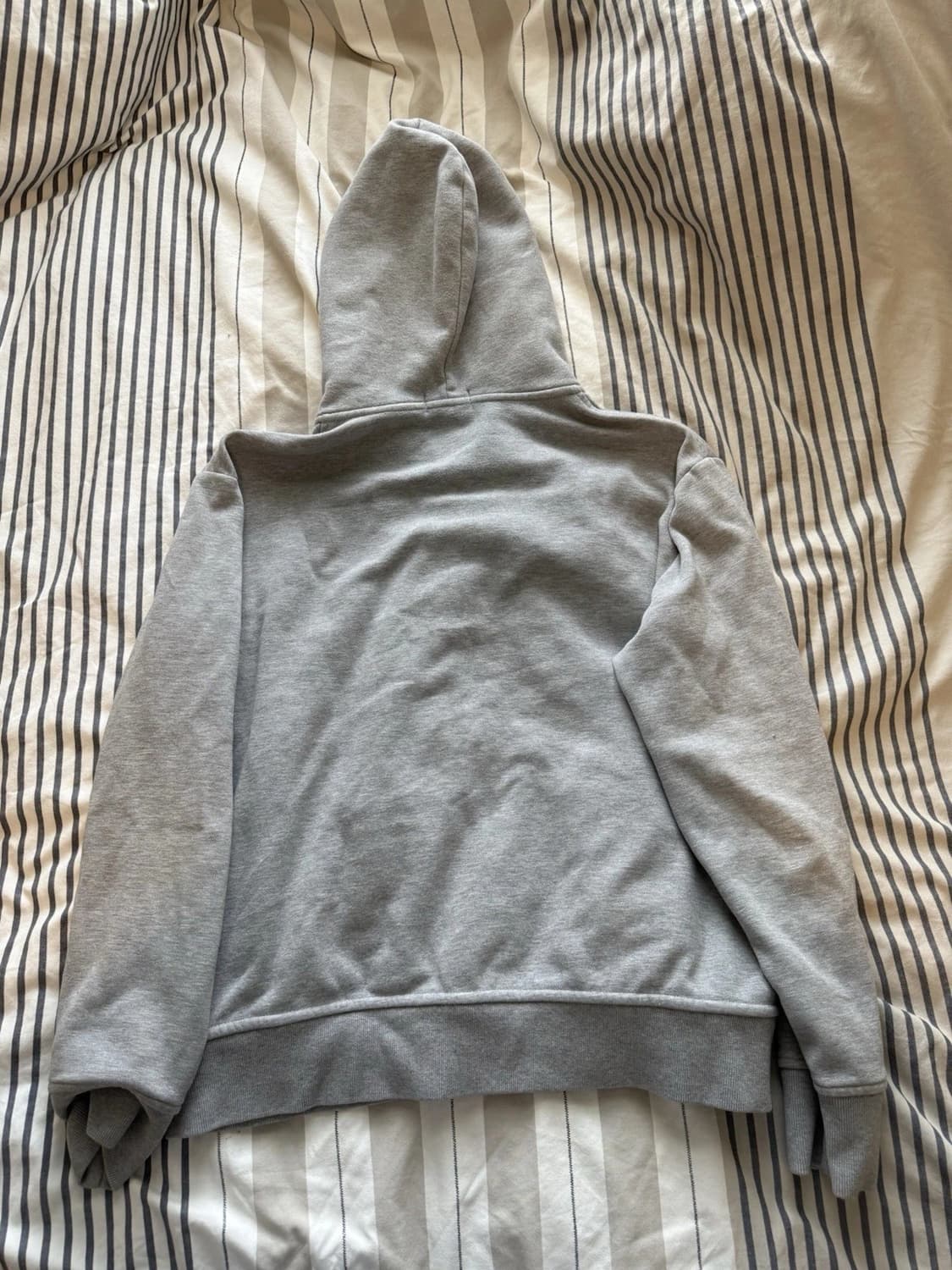 폴로 랄프로렌 USA 성조기 패치 빅포니 후드집업 그레이 상품이미지5