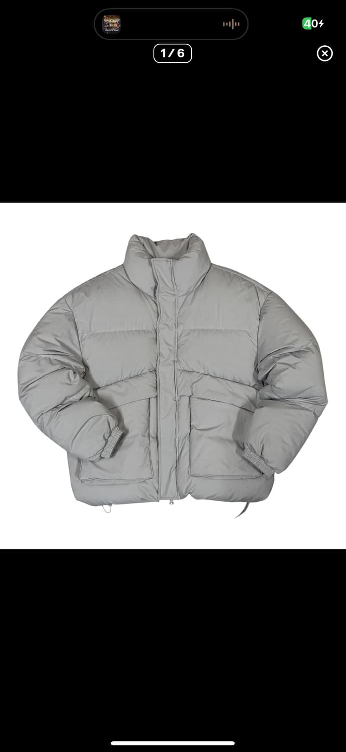  (바배) 코드그라피 유틸리티 덕다운 숏 패딩 상품이미지1