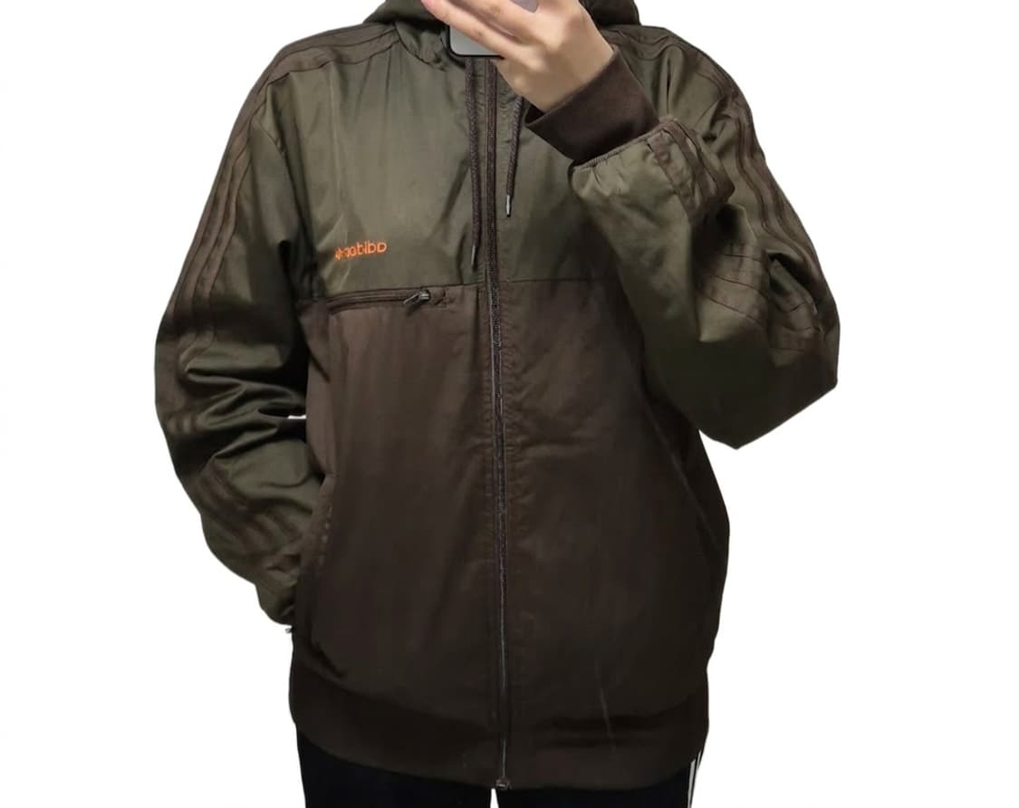 🍫🍵아디다스베켄바우어 바람막이 빈티지 초코나무숲맛 집업🍵🍫 상품이미지2