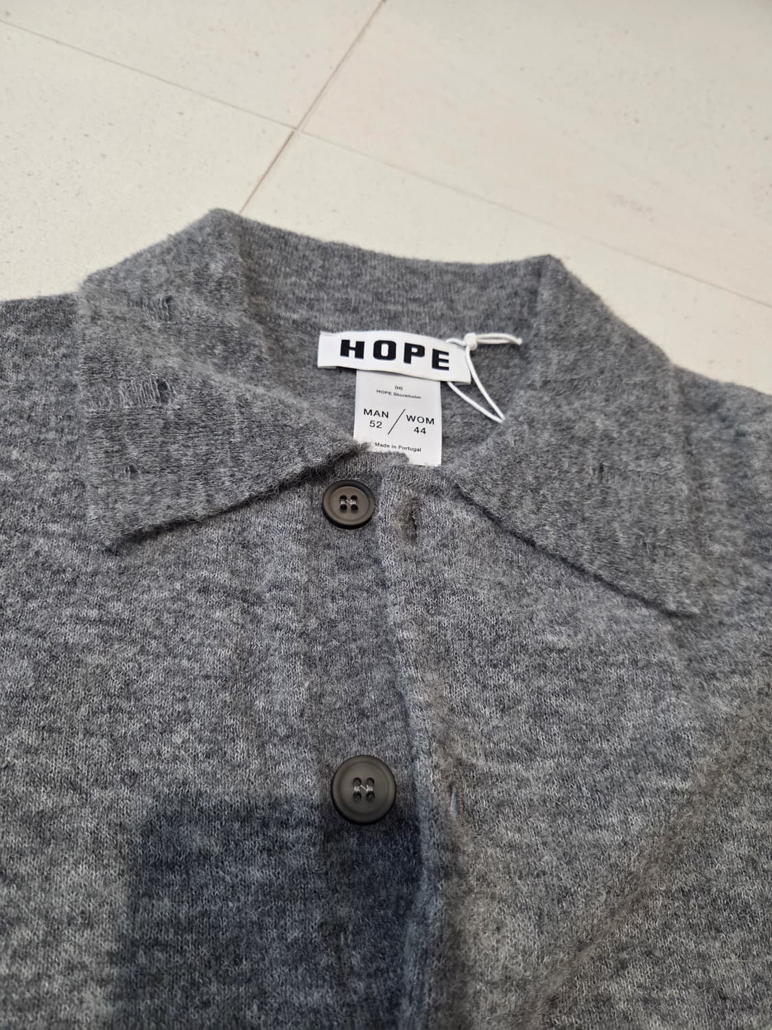 hdpe preppy 스웨터 새상품 52사이즈 상품이미지2