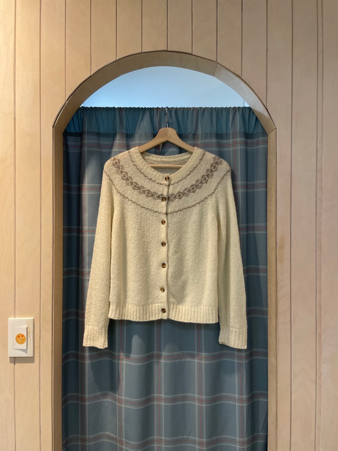 노르딕 라운드 가디건 상품이미지2