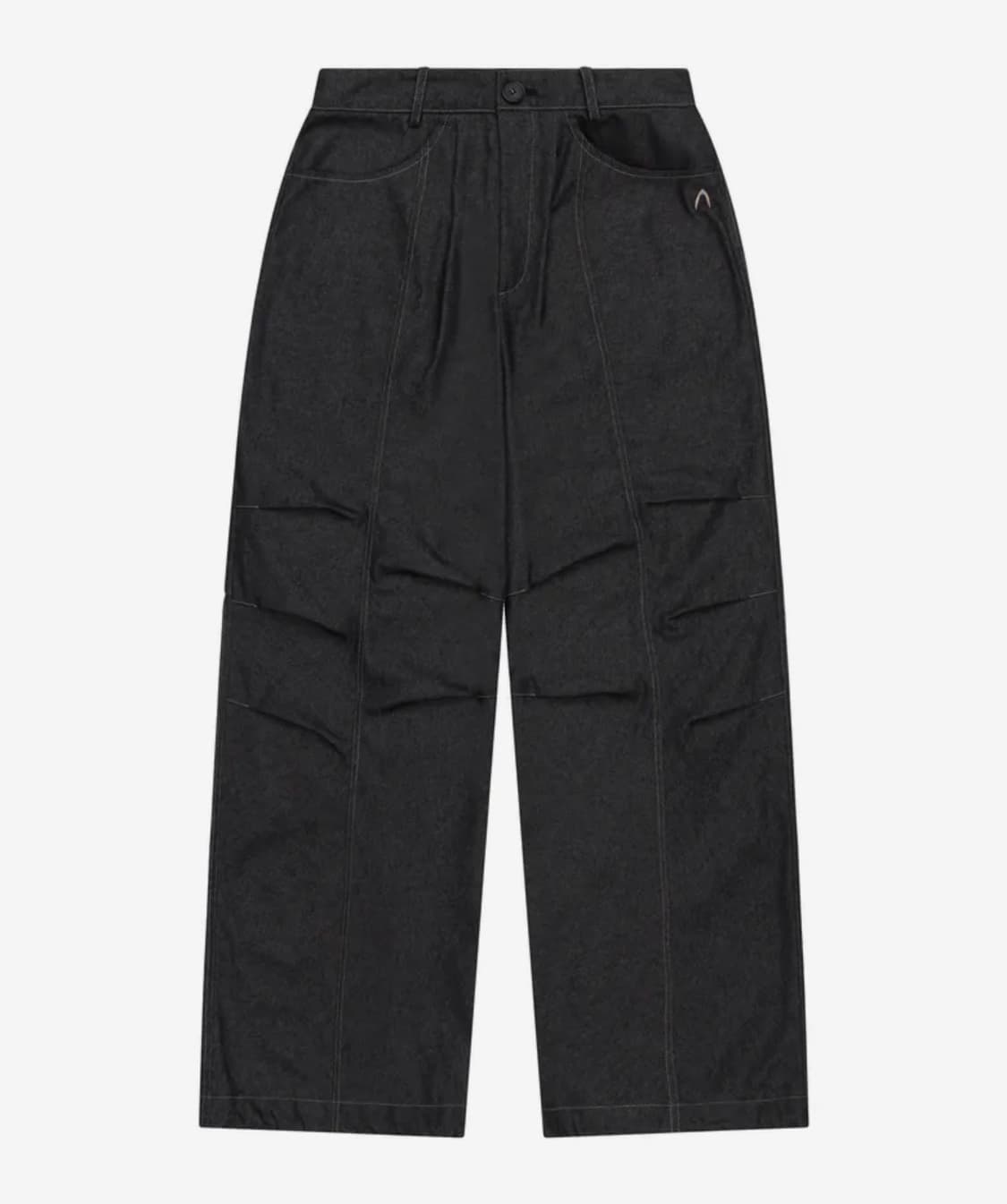 아캄 98 Printed Knee Pin-tuck Denim Pants 상품이미지2