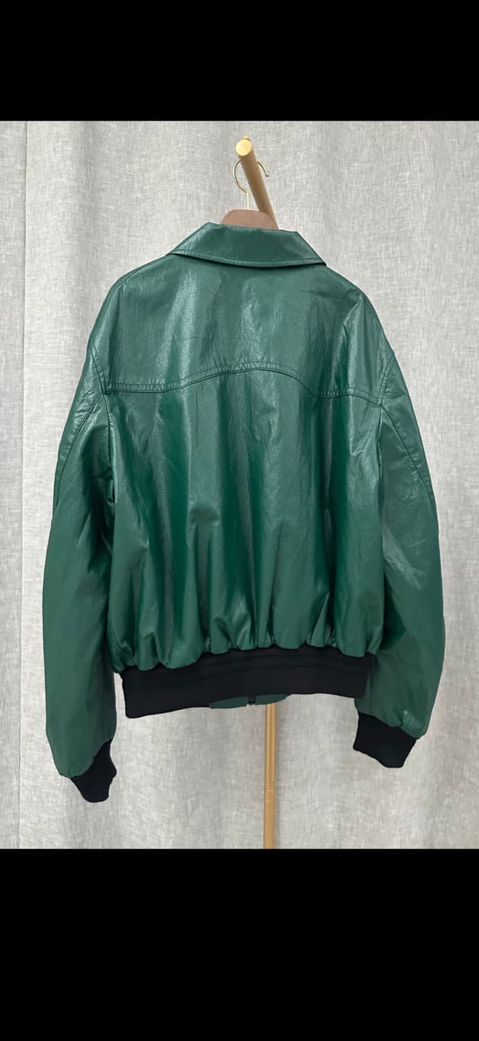 [RECTO] 60S Benn Shine Faux Leather Jack 상품이미지4