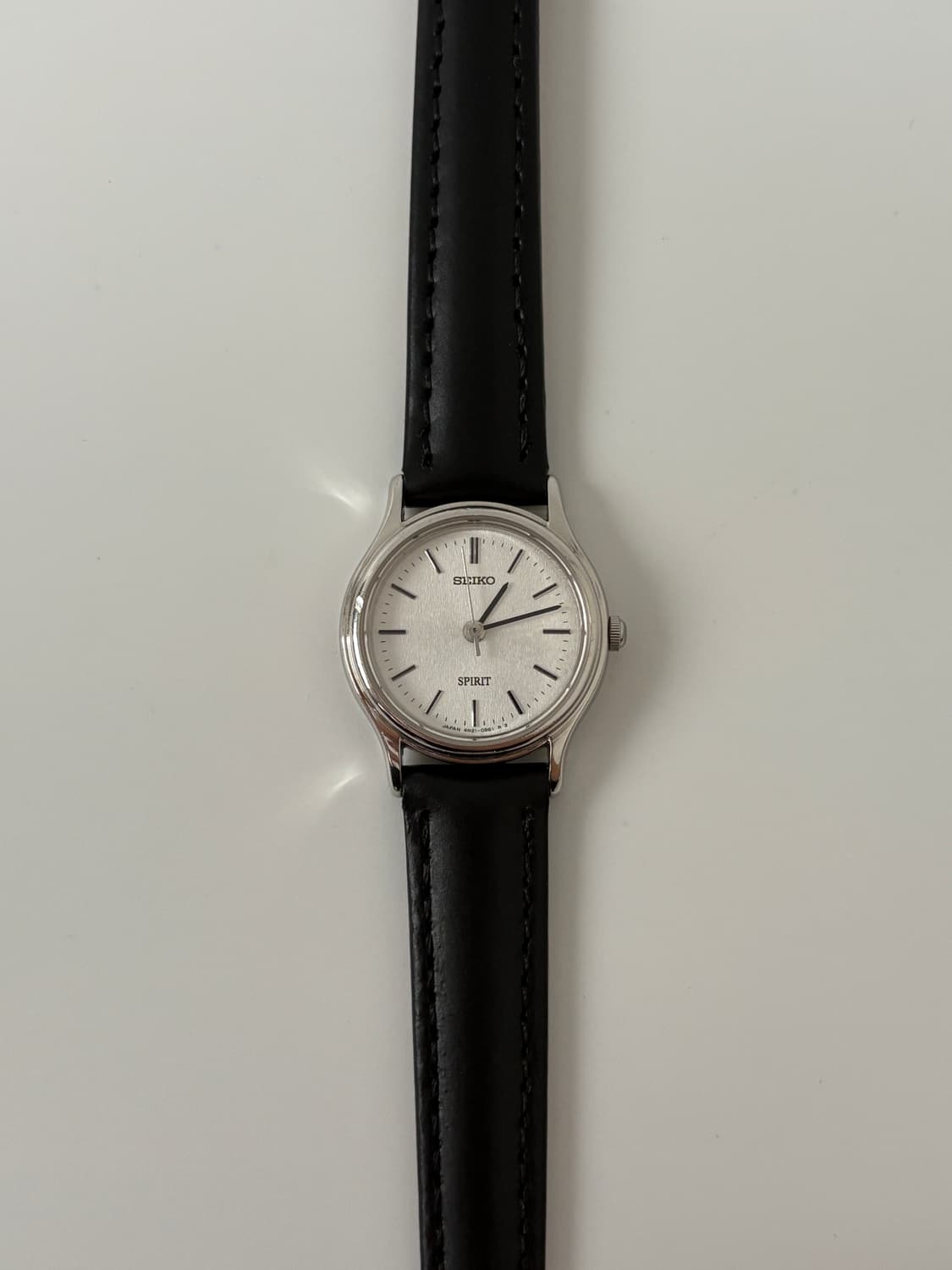 90s spirit snow dial silver ladies quart 상품이미지3