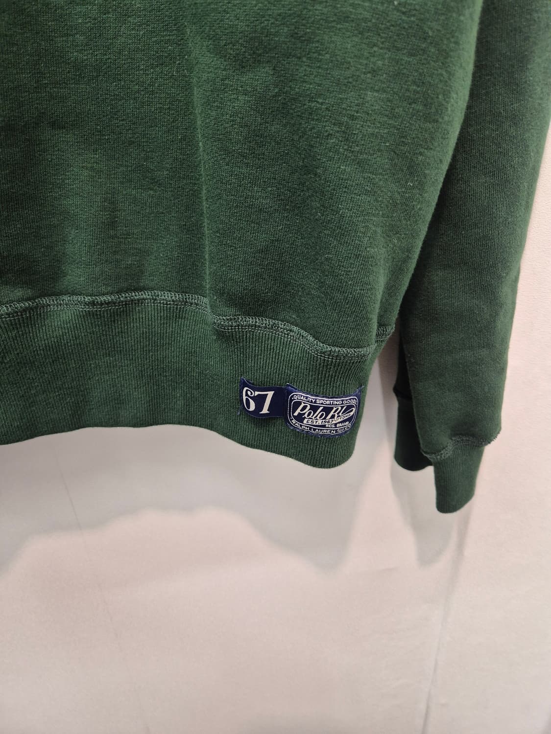 폴로 랄프로렌 맨투맨  그린   L
 상품이미지3