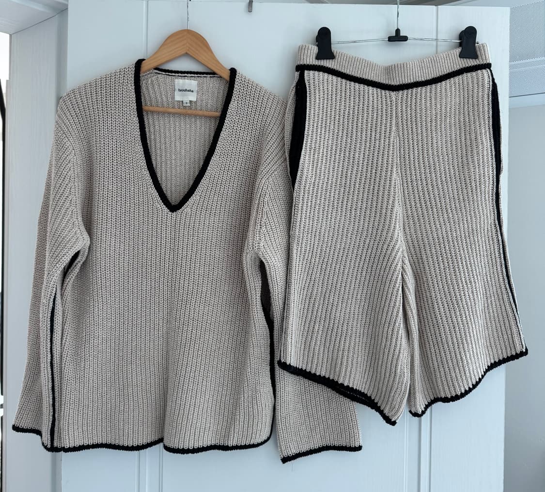 Brouhaha 니트셋업 상품이미지2